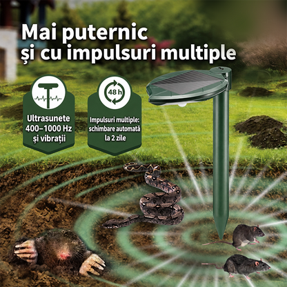 Lampa Solara cu Ultrasunete Anti-Daunatori