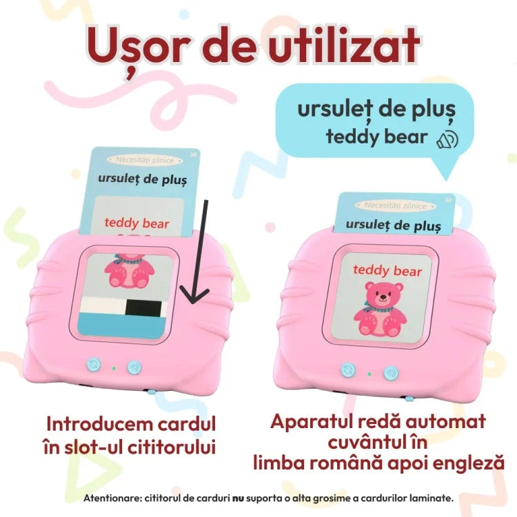 Carduri audio invatare Engleza pentru copii