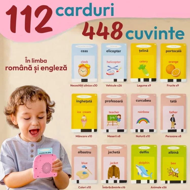 Carduri audio invatare Engleza pentru copii