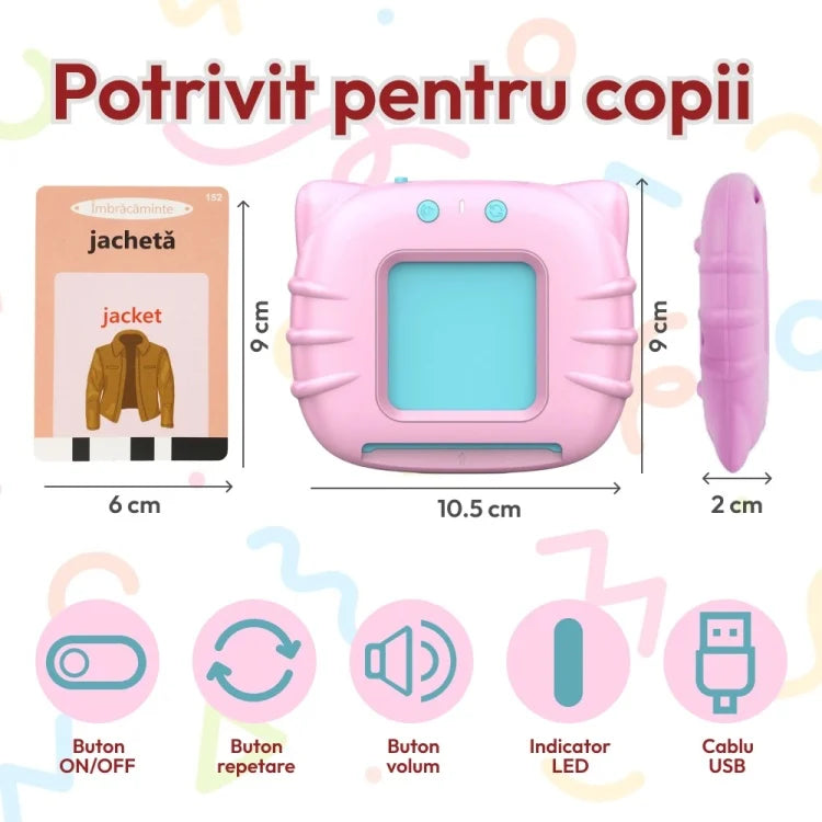 Carduri audio invatare Engleza pentru copii